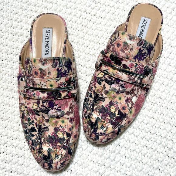 Steve Madden Shoes - Steve Madden 7.5 Kera Slip On Floral Flat